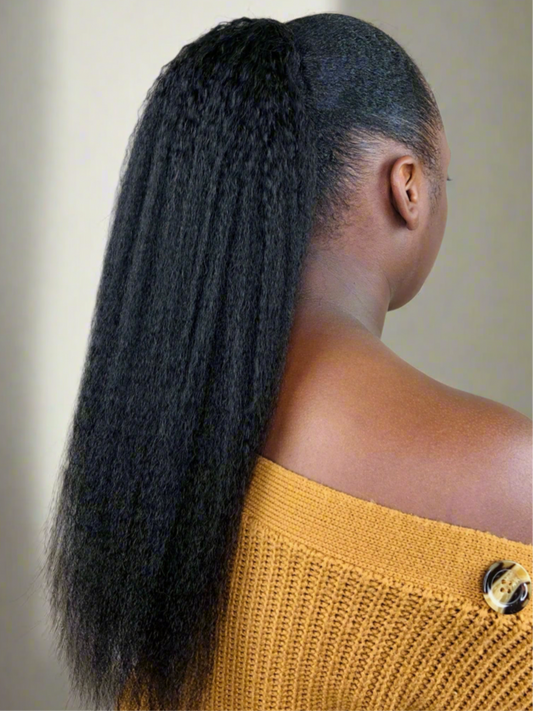 Kinky Straight Ponytail