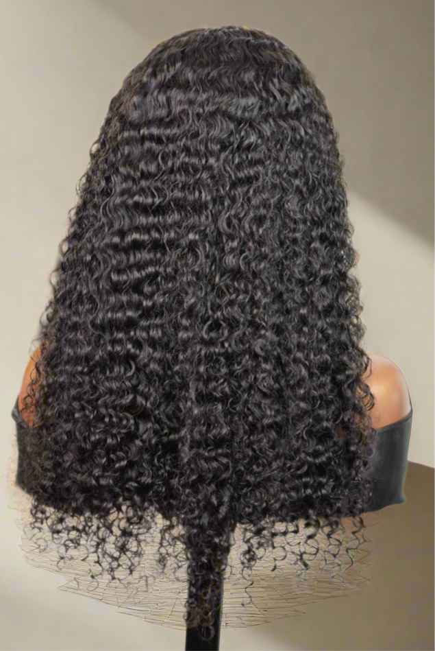 Deep Curly Headband Wig